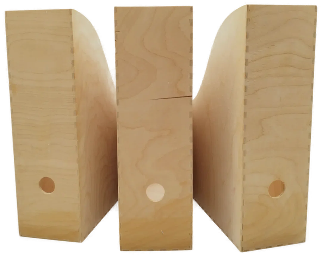 Stehsammler 3er Set Holz | Einmaliges Trio - Bild 4