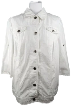Jeansjacke Damen XL Peter Hahn Baumwolle | Second-Life-Charme