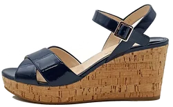 Prada Damenwedges dunkelblau Gr. 38 – Vorschau 6
