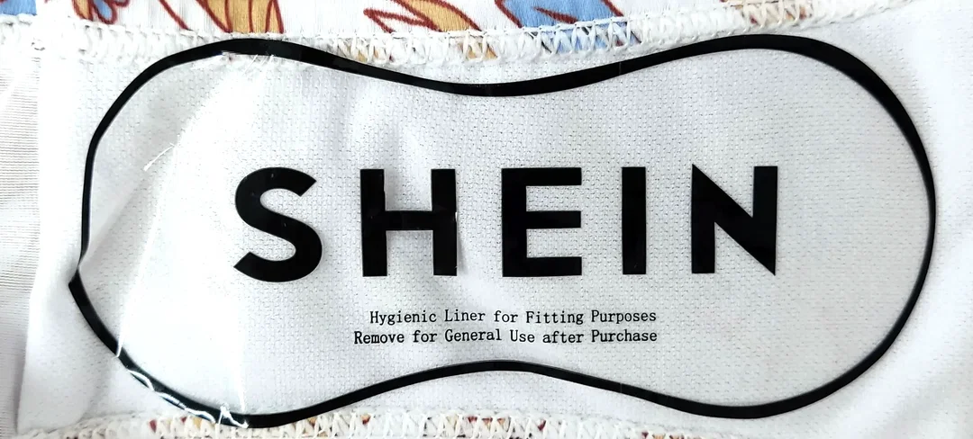 SHEIN Bikini mit floralem Muster Gr. XS – Bild 4