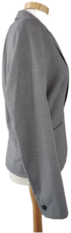 H&M Damensakko grau - 42 - Bild 2