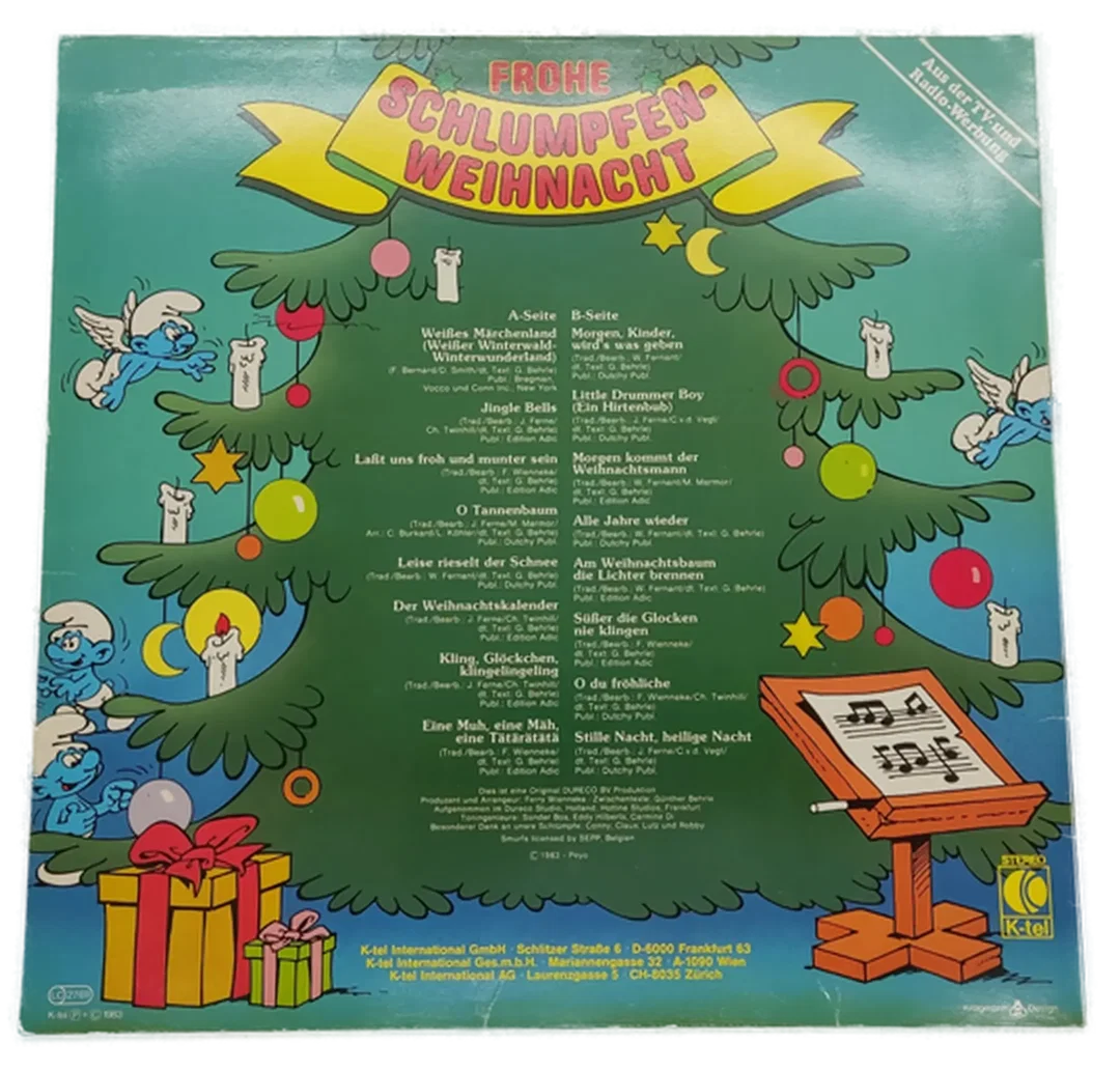 LP  "Frohe Schlumpfen-Weihnacht" – Bild 2