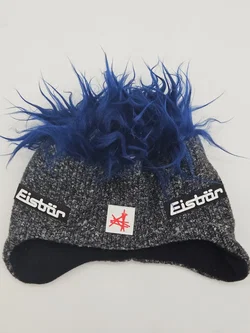 Eisbär Fleecehaube, grau – Vorschau 1