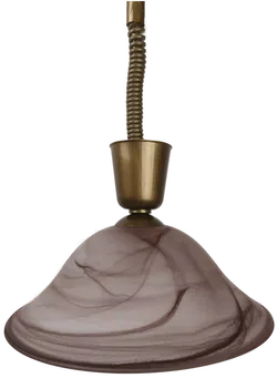 Lampe mit Glasschirm - Bild 2