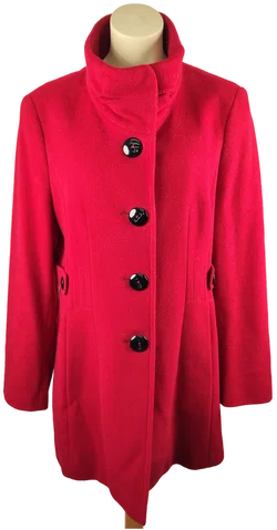 Damenmantel Gerry Weber Rot, Baumwolle | Zeitloser Klassiker