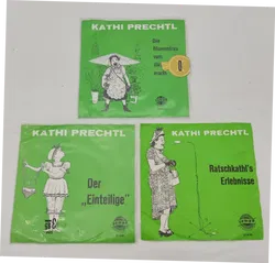 Single Langspielplatten - Kathi Prechtl - 3er Set - Bild 1