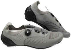 Graue Mountainbike-Schuhe - Gr. 46 / BOA-Verschluss - Bild 3