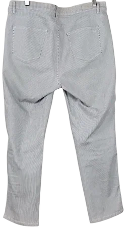 Brax Feel Good Damen Hose, weiß/blau- Gr. D 42 – Vorschau 2