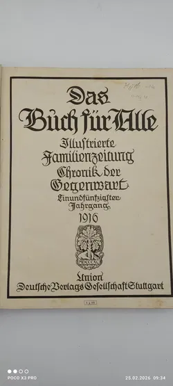 Das Buch für Alle - Ilustrierte Familienzeitung 1916 - Bild 3
