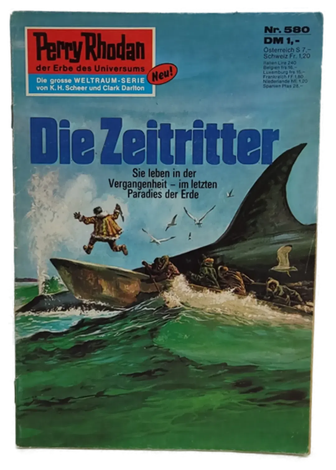 Romanheft Perry Rhodan Die Zeitritter Erstauflage Nr.580 - Bild 1