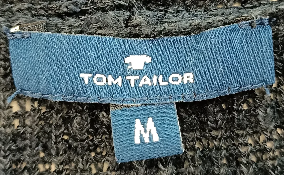 Tom Tailor Damen Strickjacke blau Gr. M – Bild 3