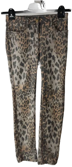 Madeleine Damen-Jeans Leomuster L (40) | Casual Luxus - Bild 1