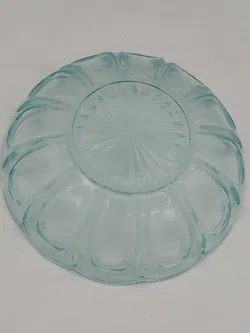 Vintage Glasschüssel in Himmelblau - Bild 5