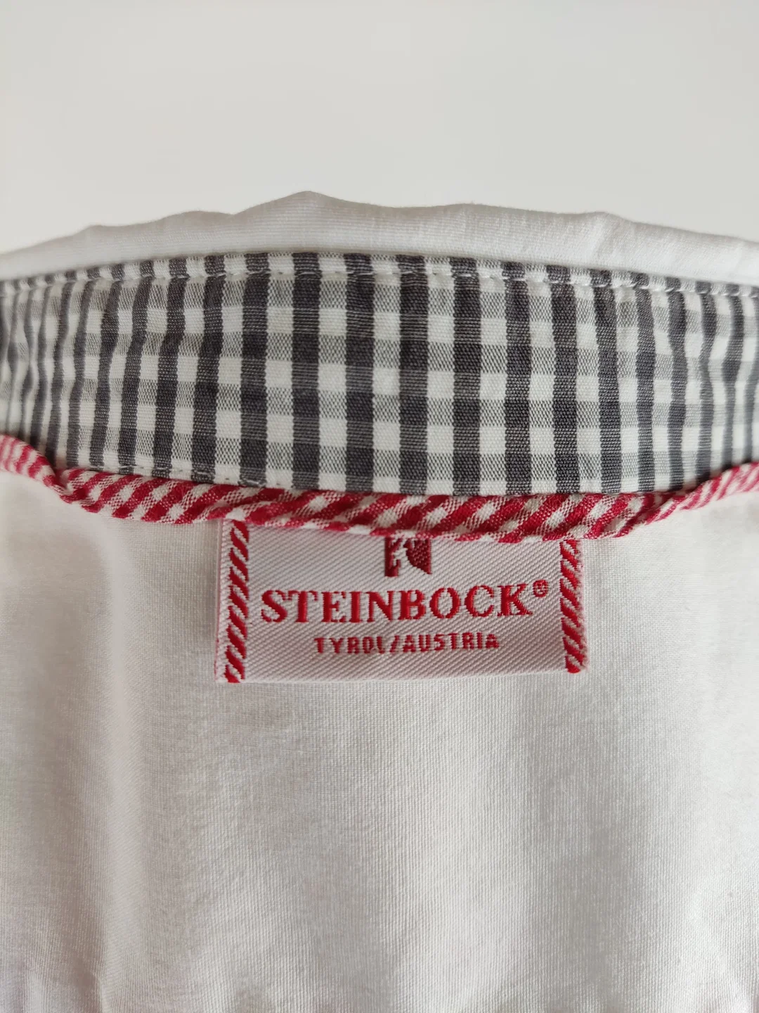 Trachtenbluse Steinbock aus Baumwolle | Traditionsstück – Bild 4