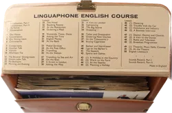 Linguaphone English Course – Vintage Sprachkurs mit Schallplatten – Made in England - Bild 4