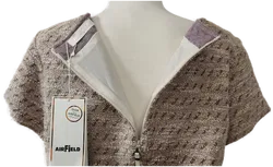 Kleid Airfield in Taupe mit Glitzer - Größe 40 - Bild 3