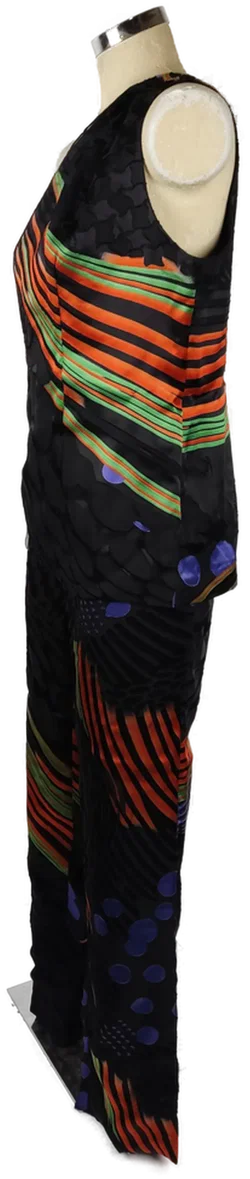 Zweiteiler (Top+Hose) Asymmetrischer Schnitt | Einmaliges Unikat - Bild 4