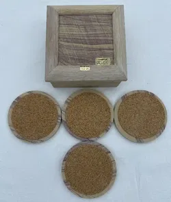 Durstiger Stein/Untersetzer 4er Set - Bild 2