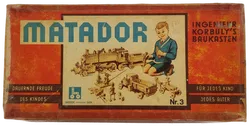 MATADOR Korbulys Vintage Baukasten aus Holz 