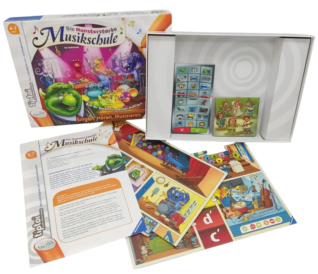 tiptoi® Die monsterstarke Musikschule - Lernspiel - Ravensburger – Bild 3