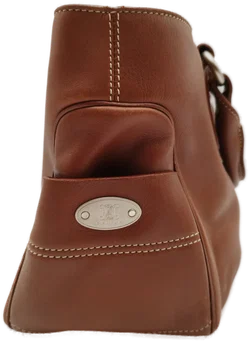 Braune Celine Tasche - mehrere Innentaschen / leder-ähnliches Material - Bild 2