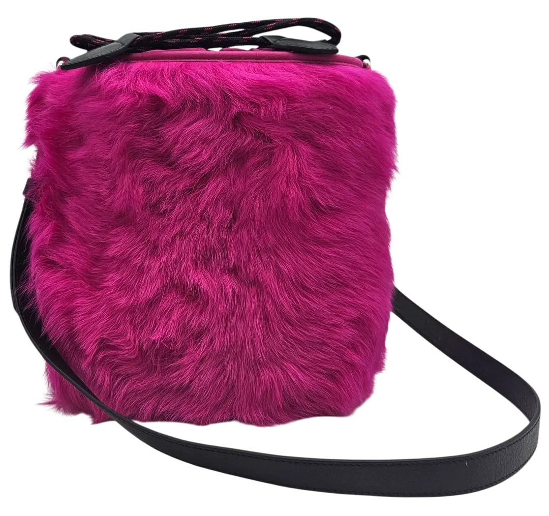 Max V. Kœnig Damen Handtasche, pink - plüsch - klein - Bild 1