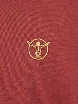 CHIEMSEE Herren Langarm Poloshirt, rot - Gr. XXL  - Bild 5