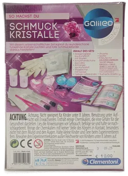 Clementoni - Galileo Schmuckkristalle züchten - Bild 2