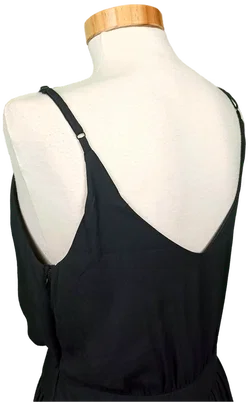Bik Bok Damen Maxikleid mit integrierten Shorts schwarz Gr. XS - Bild 3