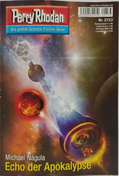  Romanheft Perry Rhodan Echo der Apokalypse Erstauflage Nr.2733 - Bild 2