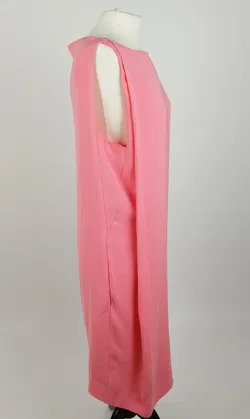 Diane von Furstenberg Rosa Midikleid (ohne Gürtel) - 44 - Bild 2