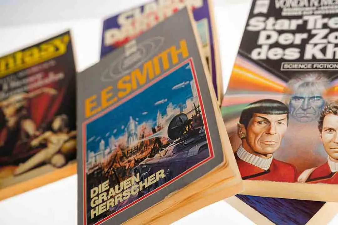 Star Trek II „Der Zorn des Khan“ + 4 weitere SF-/Fantasy‑Romane (Konvolut) – Bild 2