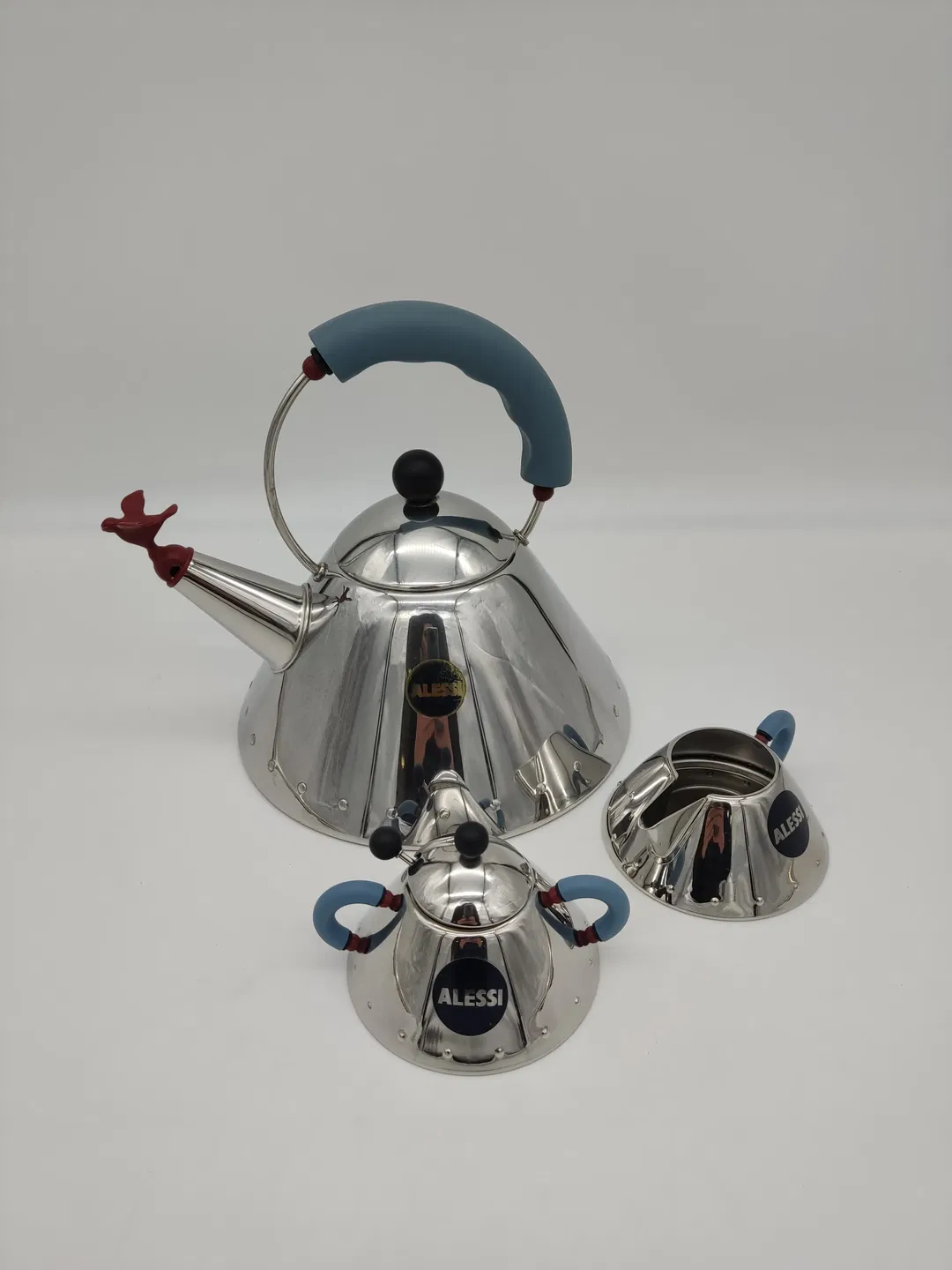 ALESSI Wasserkessel, Zuckerdose & Milchkännchen - Bild 3