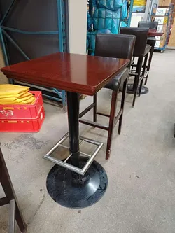 Gastro Hochtisch - 100 x 50 cm x 50 cm - Möbel - Bild 1