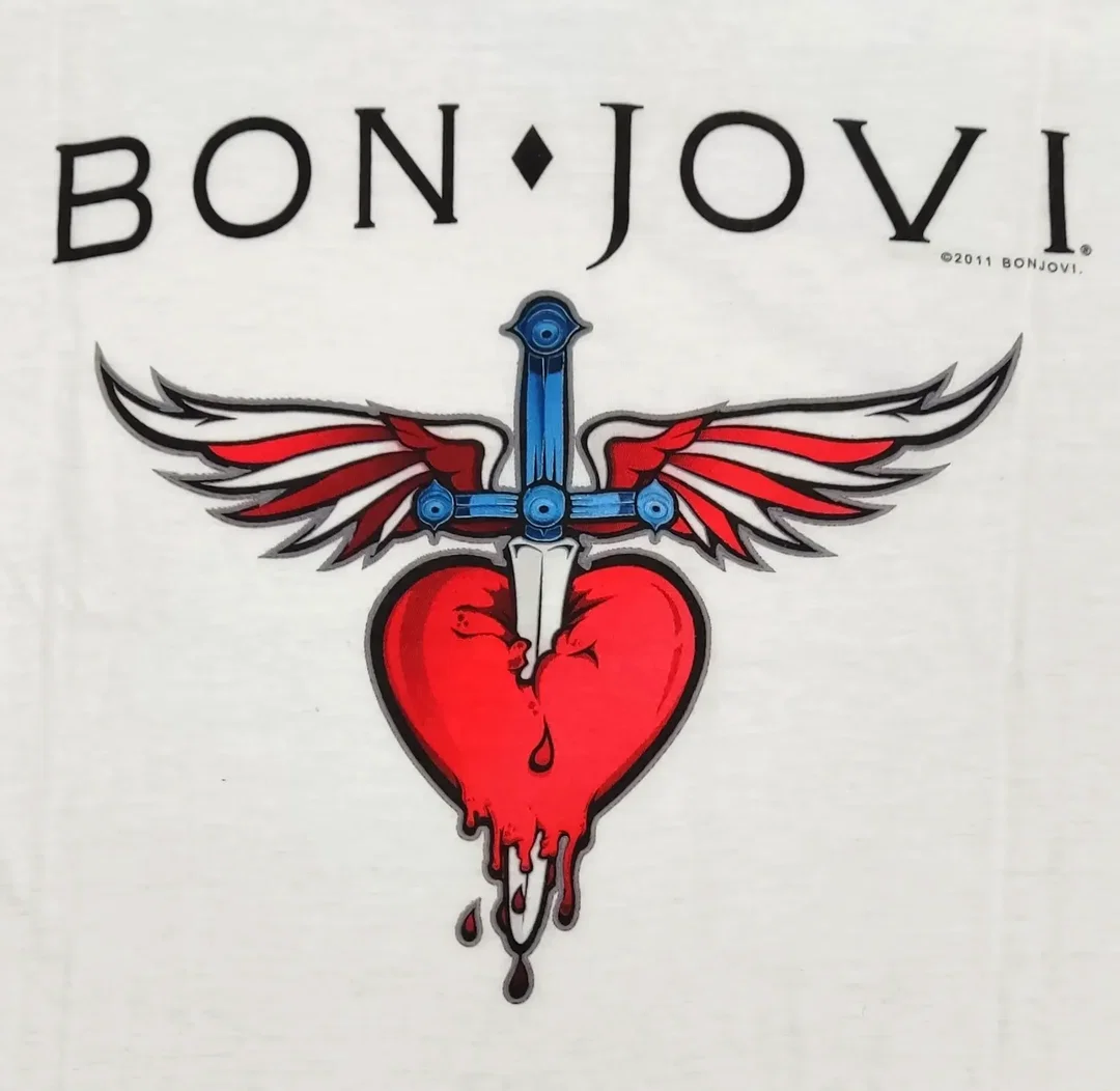 Pimatee Damen Shirt Bon Jovi Gr. XL – Bild 4