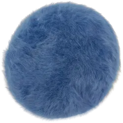 Kunstpelzmütze 'Kangol Design', blau  - Bild 4