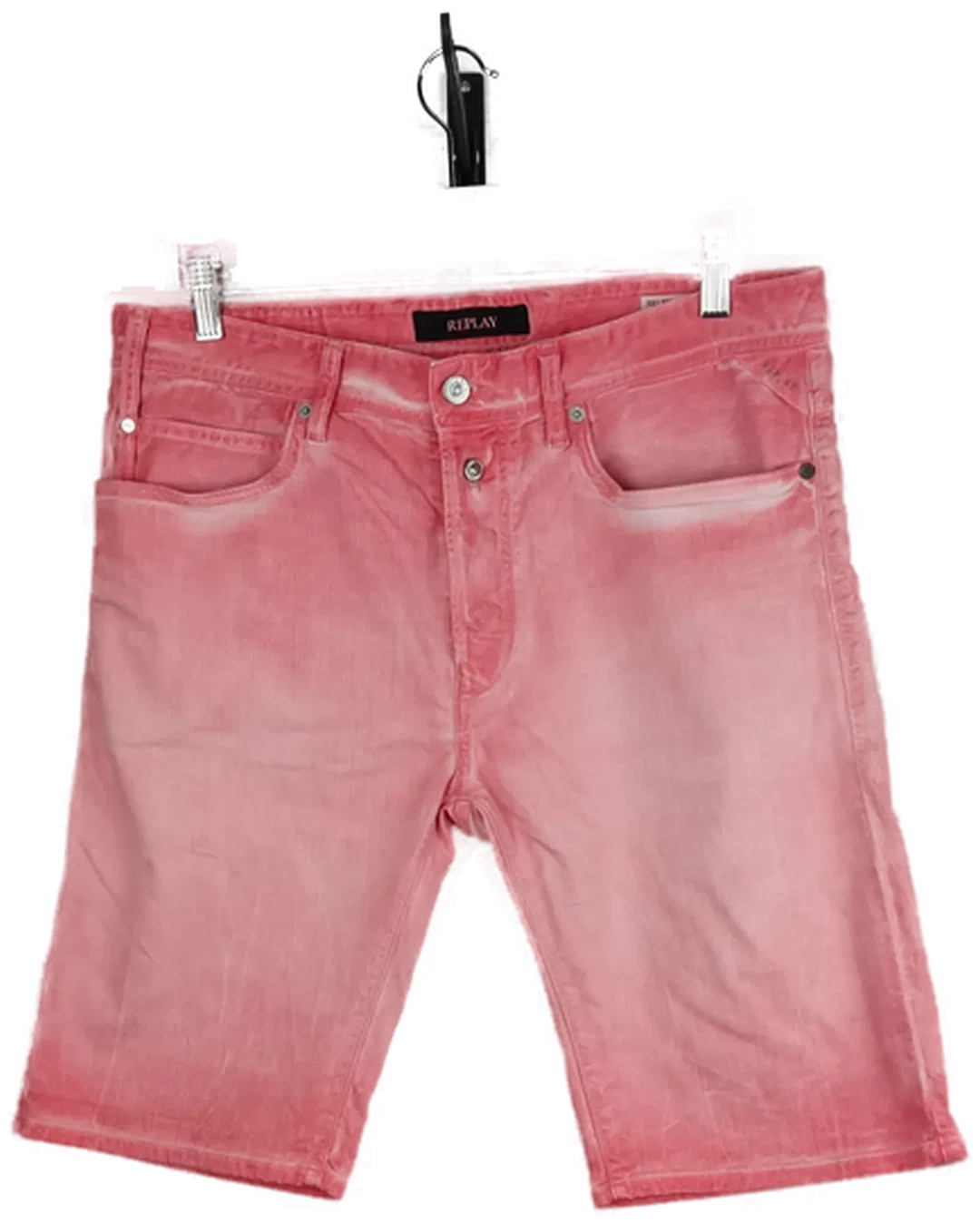 Replay Jeans-Bermuda Herren Rosaton | Premium-Marke - Bild 1