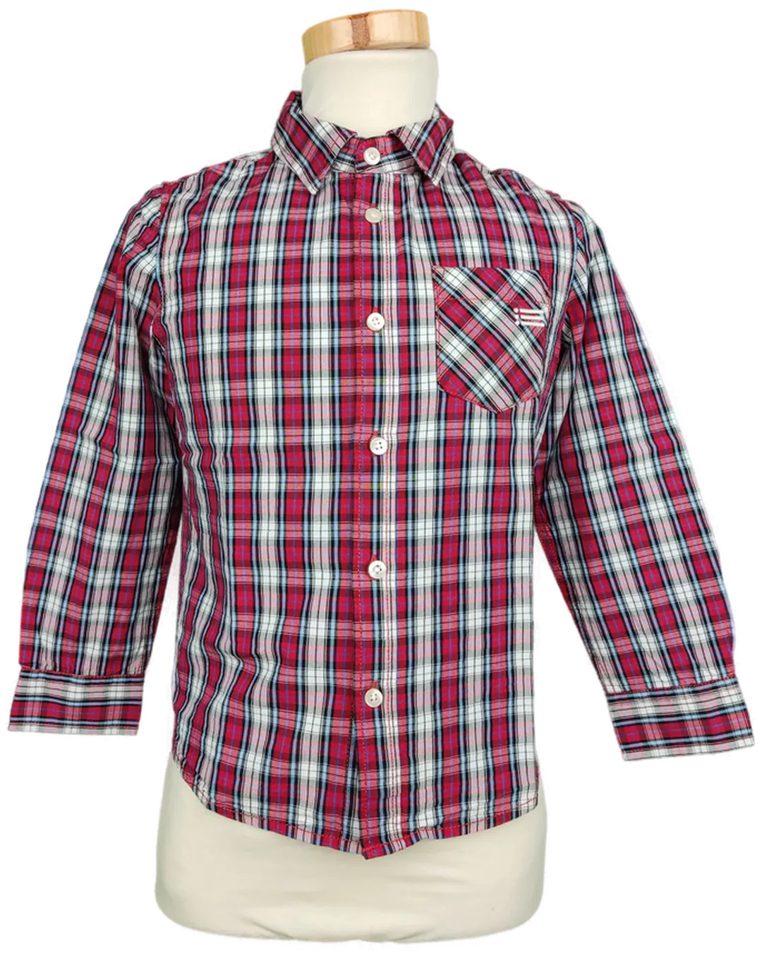 Original Marines Jungen Hemd kariert - 116 - Bild 4