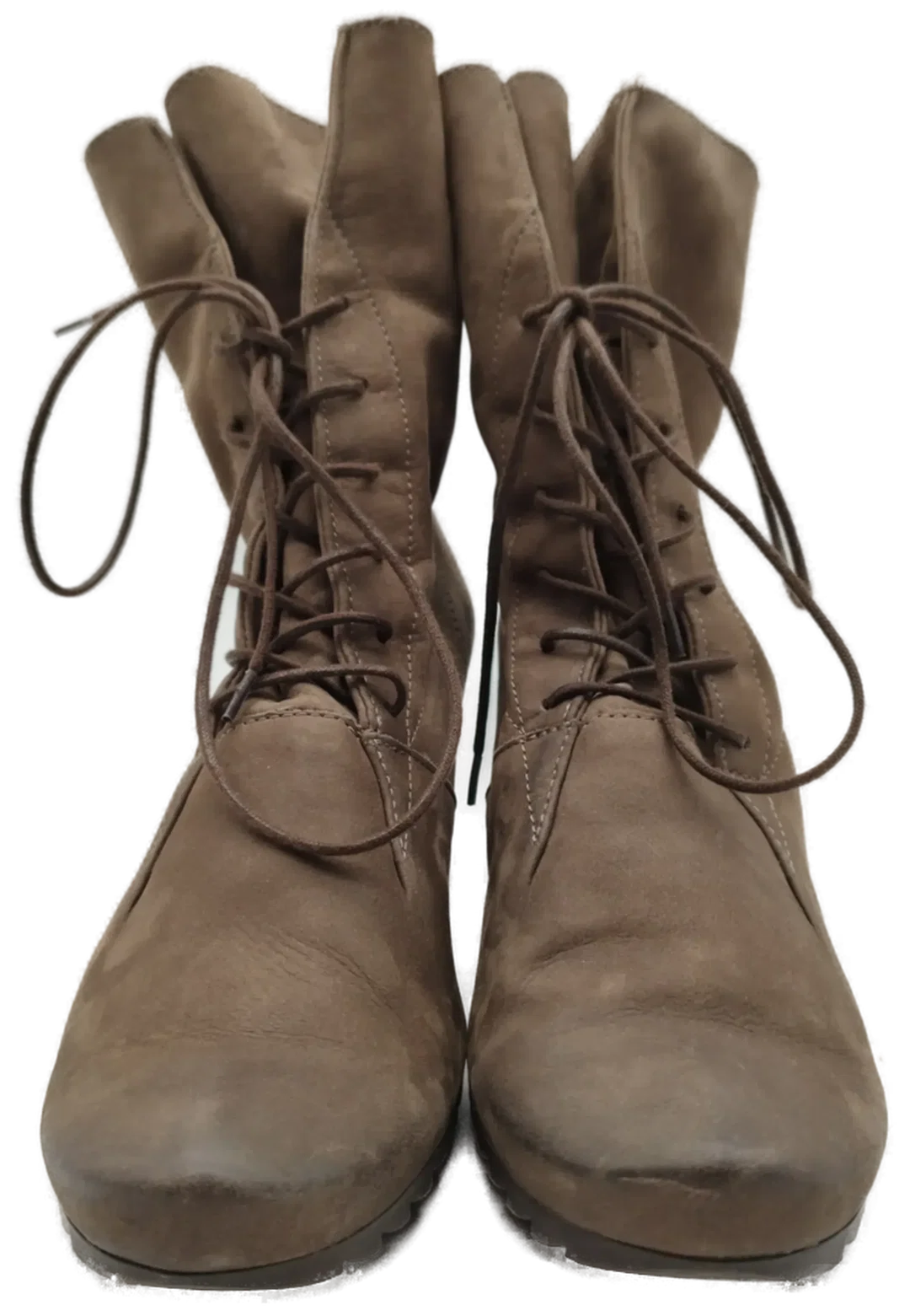 Gebrauchte Paul Green München Stiefletten - Gr. 38 / Gräulich-Braun - Bild 4
