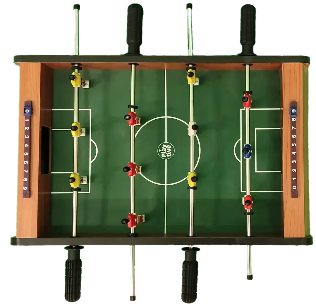 Play Live Mini-Tischkicker inkl. 2 Fußbälle – Bild 6