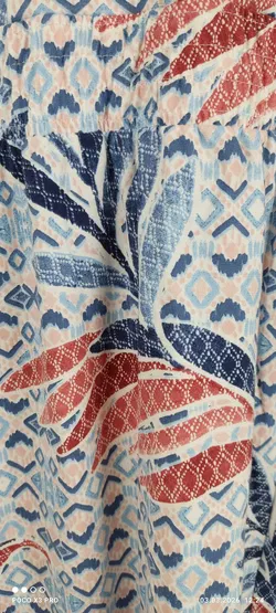 Green Cotton Maxikleid mit Blumenmotiv - Bild 7