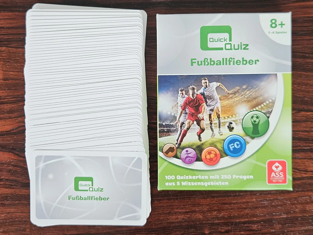 Fußballfieber - Quick Quiz - Gesellschaftsspiel - ASS Altenburger – Bild 5
