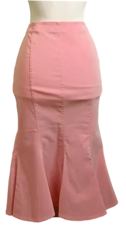 Moschino Damen Midirock rosa Gr. M - Bild 2