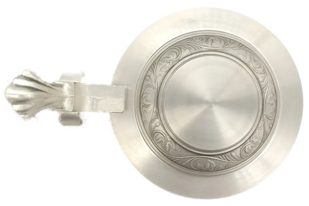 Kunst und Handelshaus Sachsen Retro Bierkrug mit Zinndeckel - 18cm Höhe – Bild 5