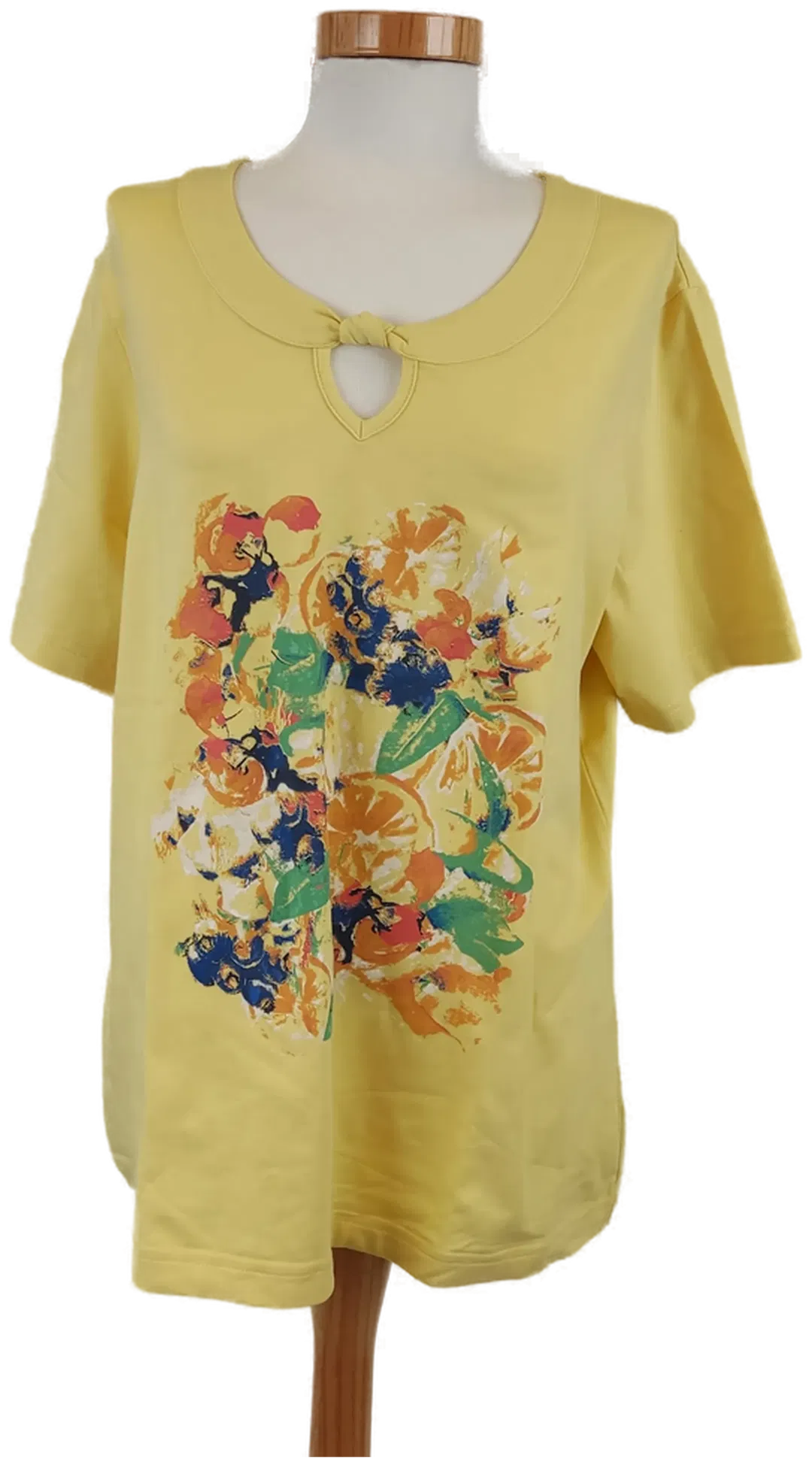 RABE Damenkurzarm T-Shirt gelb - Gr.46 - Bild 4