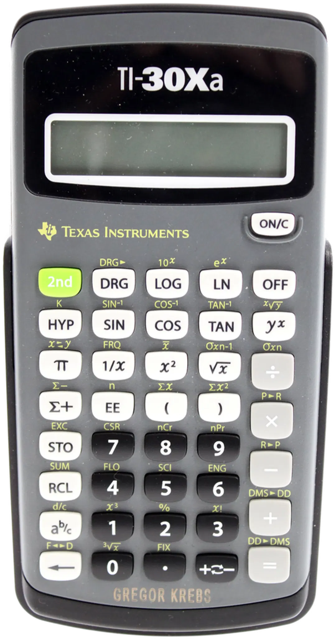 Texas Instruments TI-30Xa Taschenrechner – Wissenschaftlich – inkl. WYNGS Schutztasche - Bild 1