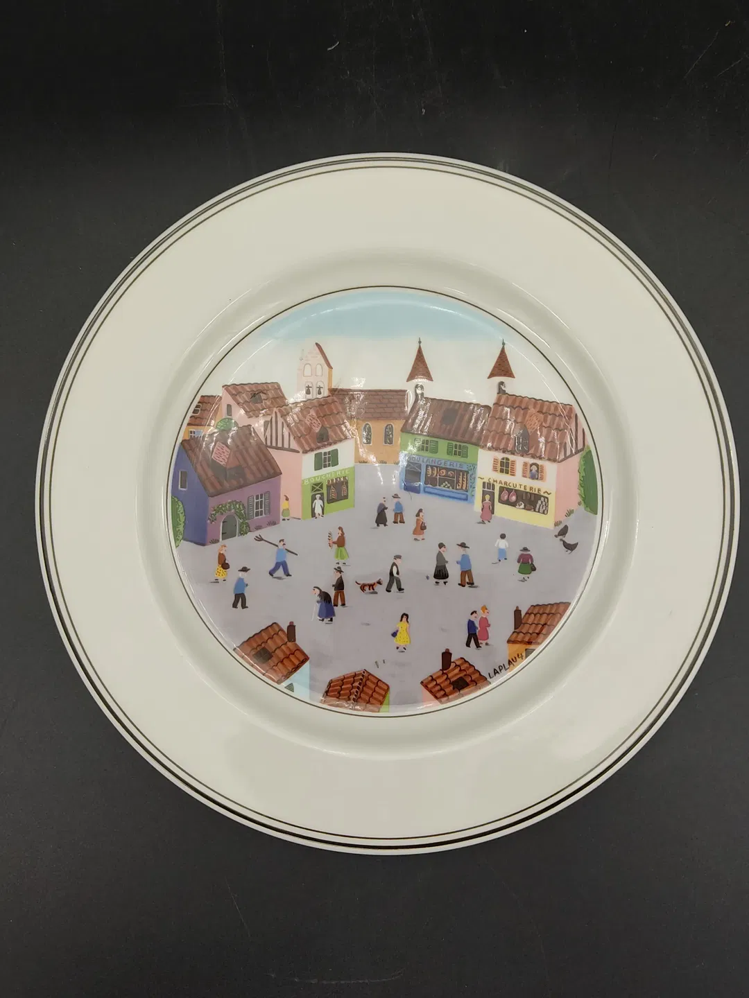 Villeroy & Boch Design Naif Speiseteller Dorf  - Bild 4