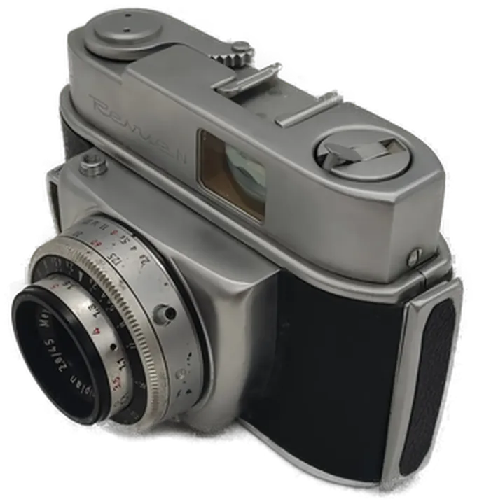 Revue Kompaktkamera mit Domiplan 2.8/45 &  Ledertasche - Bild 3