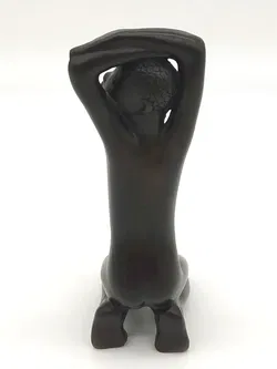 Vintage Kleine Keramikfigur Afrikaner - Bild 6