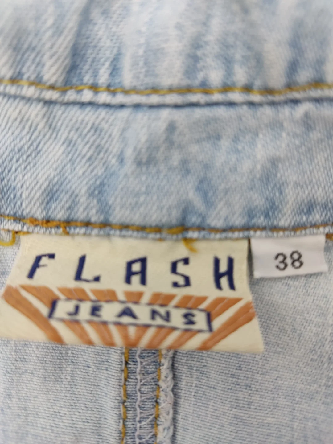Flash Jeans Damen Kleid Midi blau Gr. 38 – Bild 2